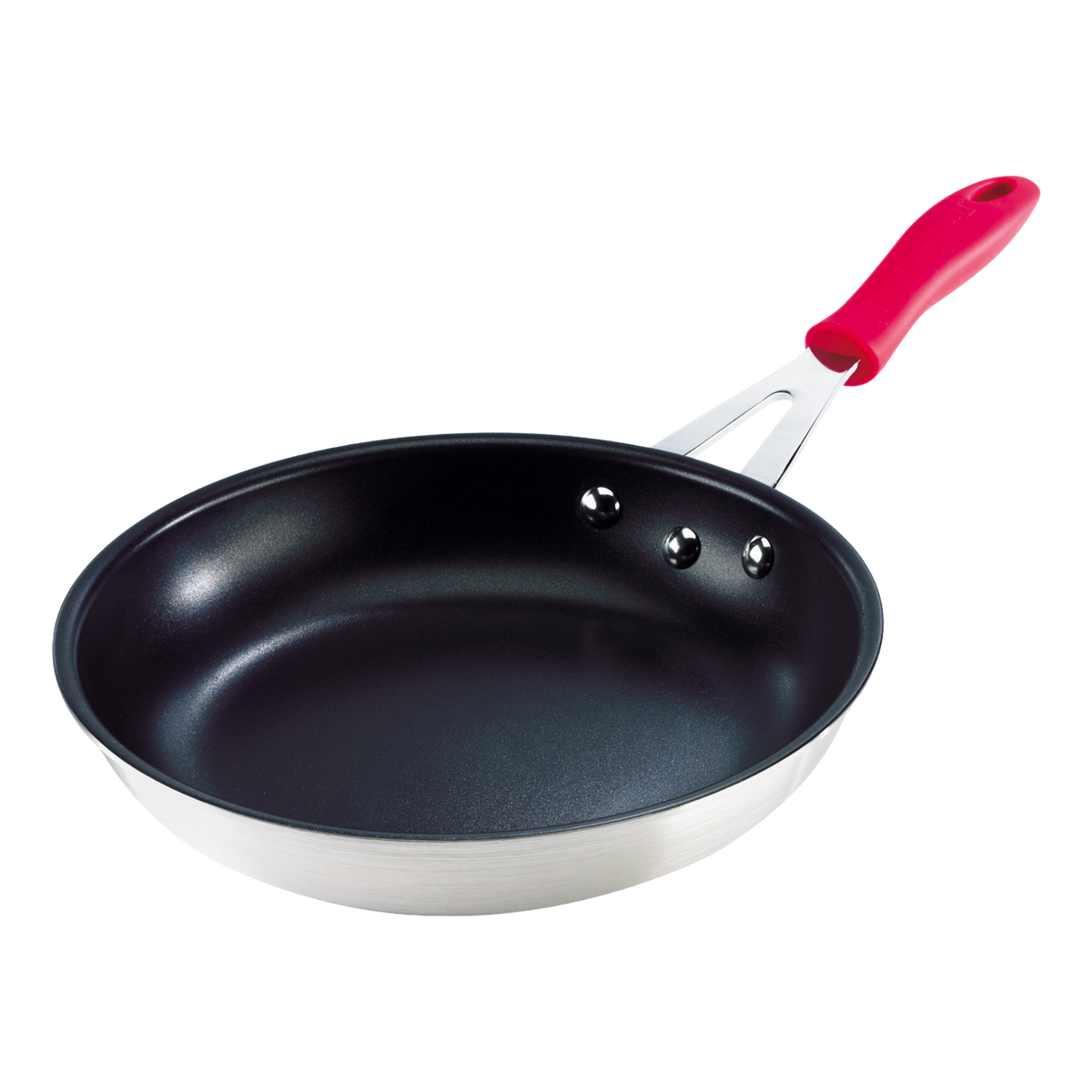 Browne 5812827 Thermalloy 2-Ply Non-Stick Fry Pan with Silicone Sleeve, 7"