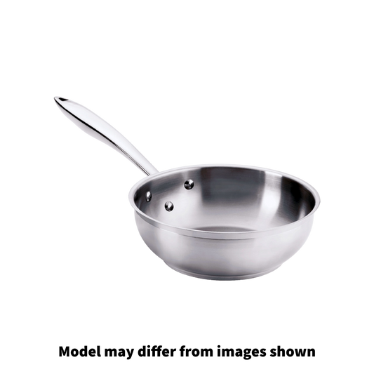 Browne 5724041 Thermalloy Stainless Steel Sauté Pan 6" Dia., 1.2 qt