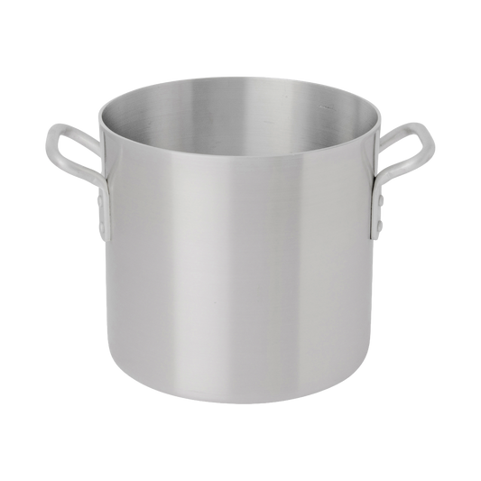 Browne 5813112 Thermalloy Aluminum Stock Pot, 12 qt