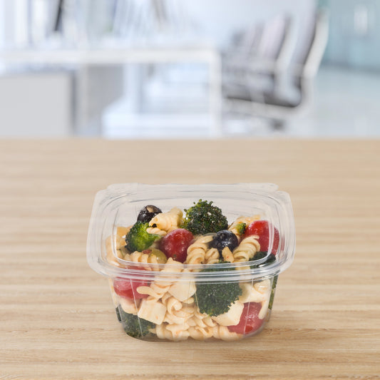 Dart Mfg. Clear Hinged Container 16 oz. CH16DEF - 200/Case