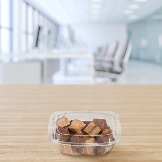 Dart Mfg. Clear Hinged Container Dome Lid 8 oz. CH8DED - 200/Case