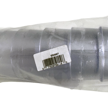 Carlisle 552607 Stackable Clear SAN Plastic Tumbler, 8 oz (6-Pack)