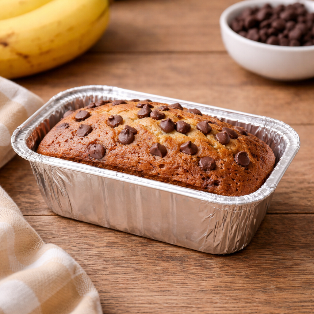 Aluminum Foil Oblong Loaf Pan 1 lb. - 1000/Case