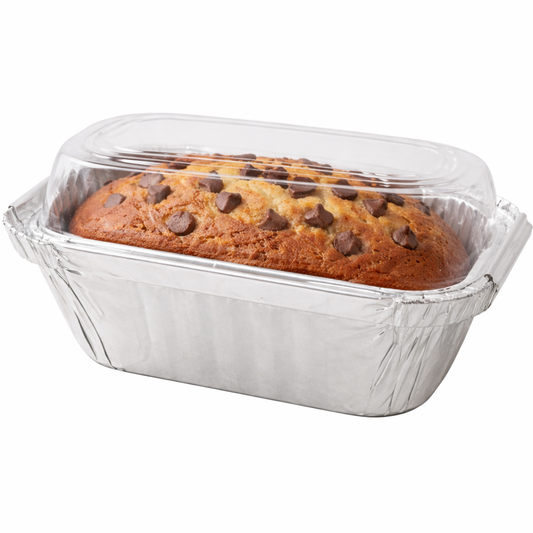 Dome Clear Lid For 1 lb. Foil Loaf Pan