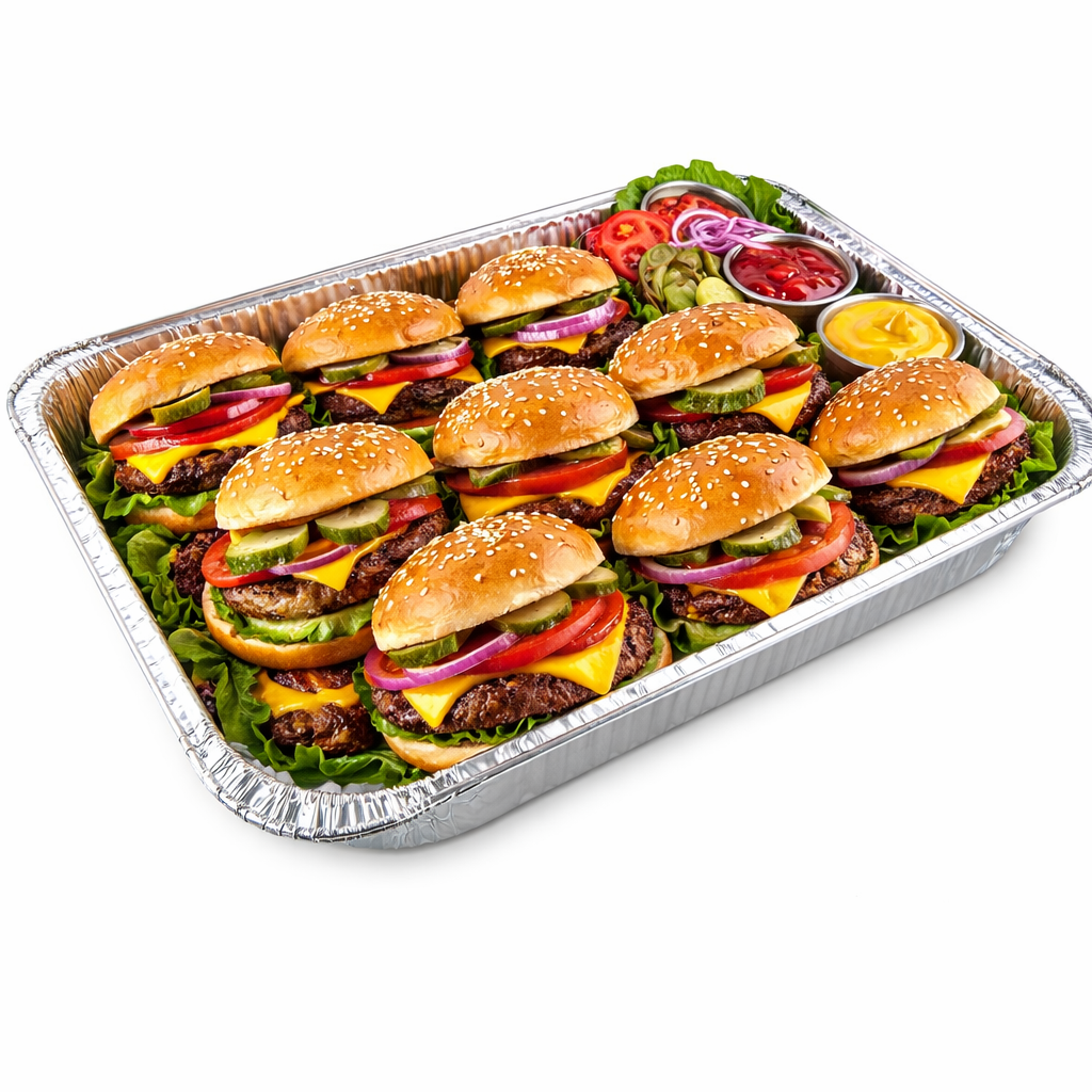 HFA Aluminum Foil Pan Half Size Deep Heavy 321-25-100 - 100/Case