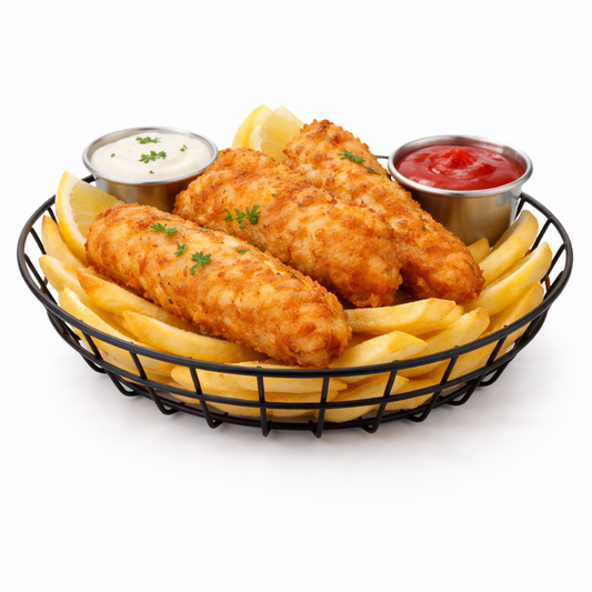 American Metalcraft Inc. Wire Wheel Basket Black 10" x 2" WIB100