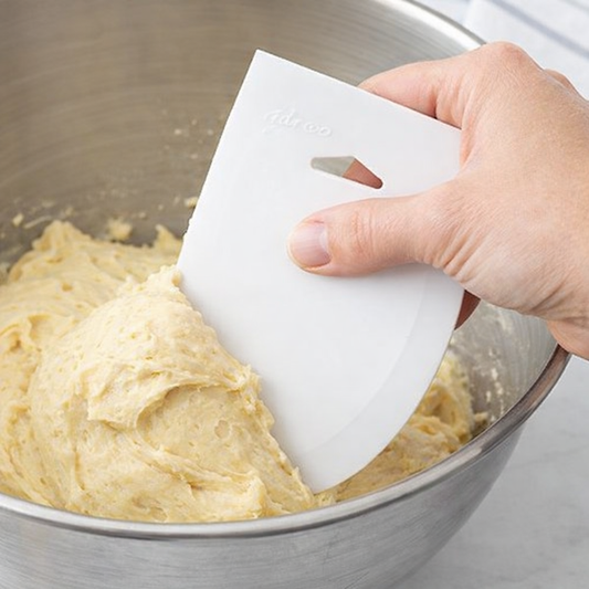 Ateco Large Plastic Bowl Scraper 7-1/2" 1320