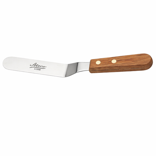 Ateco Offset Icing Spatula with Wood Handle 4-3/4" 1385