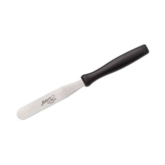 Ateco Straight Blade Icing Spatula Black Handle 4" 1304
