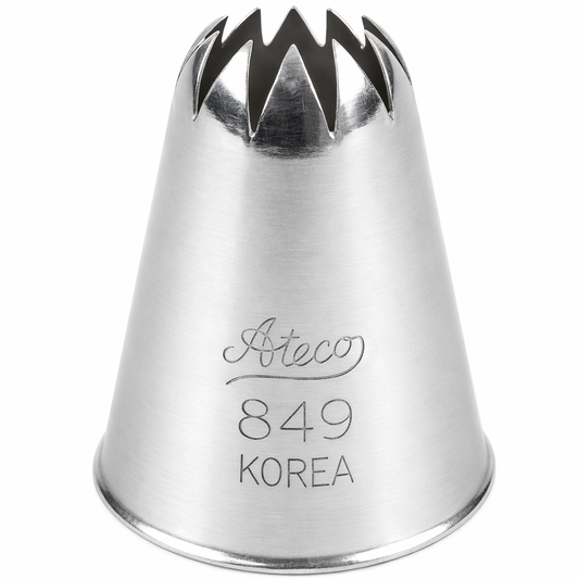 Ateco Piping Tip Closed Star #849