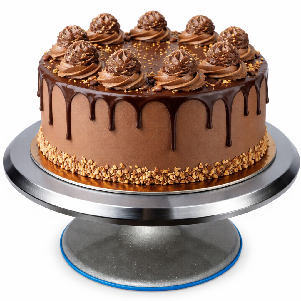 Ateco Round Revolving Cake Stand Non Slip Base 12" 615