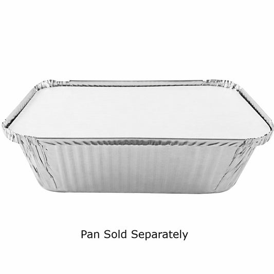 Board Lid For 5 lb. Aluminum Oblong Foil Pan - 250/Case