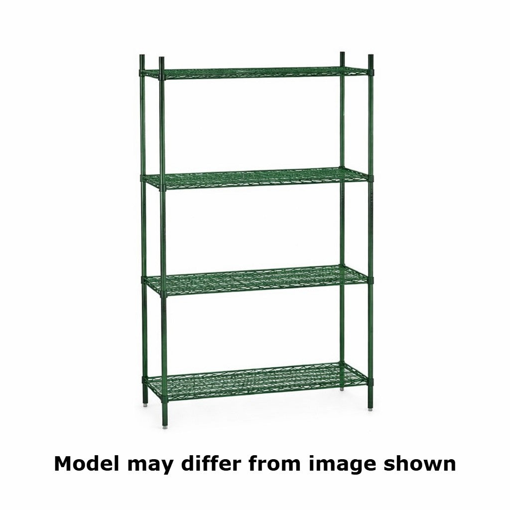 Klinger's Wire Shelf Green Epoxy 42" W x 18" D