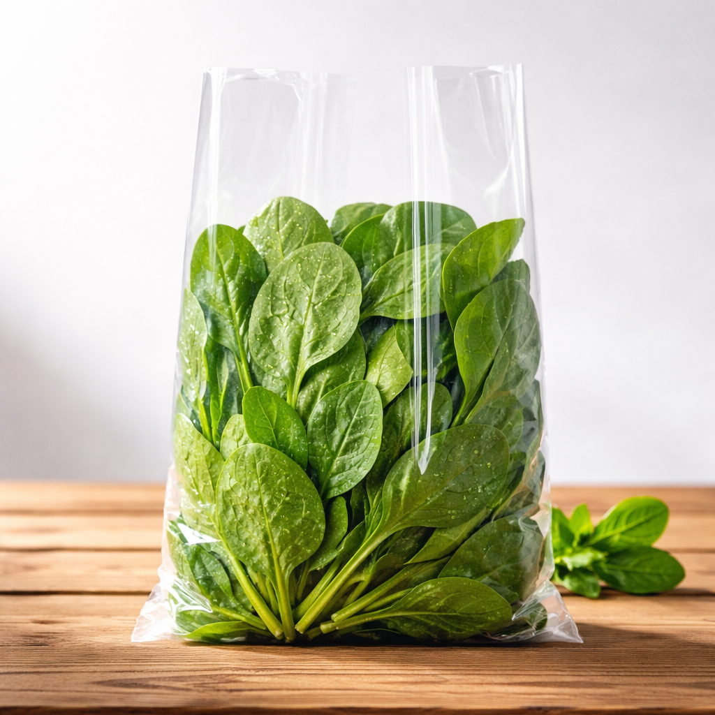 Poly Food Bag Clear 6" x 3" x 15" - 1000/Case