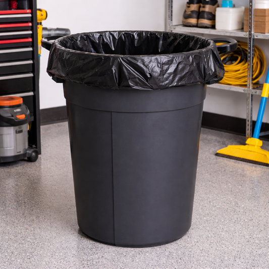 Trash Bag Black 40-45 Gallon 40" x 46" 1.5 mil - 250/Case