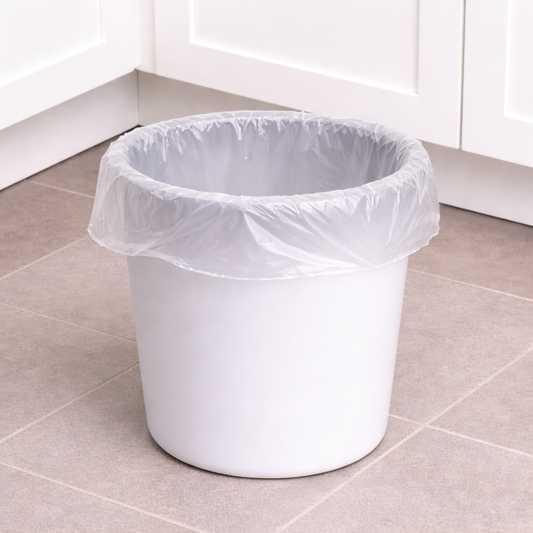 Trash Bag 12-16 Gallon Clear 24" x 33" - 1000/Case