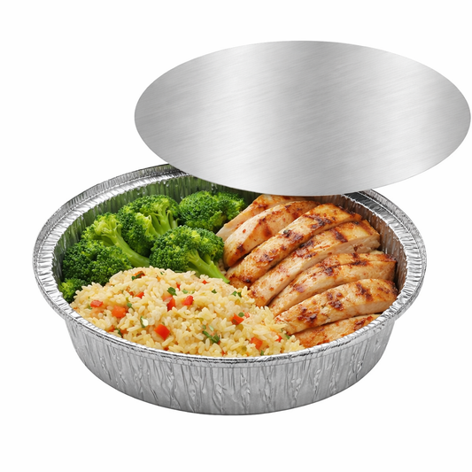 Foil Pan Round 7" - 500/Case