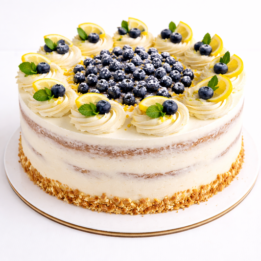 Cake Circle Corrugated White 10"