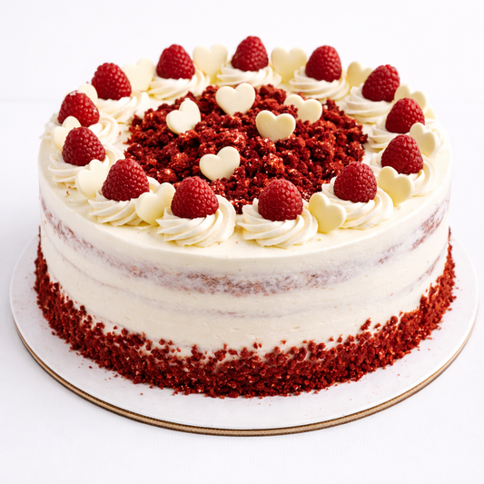 Cake Circle Corrugated White 12"