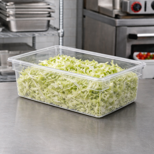 Cambro Camwear Food Storage Box Clear 12" x 18" x 9" D 12189CW135