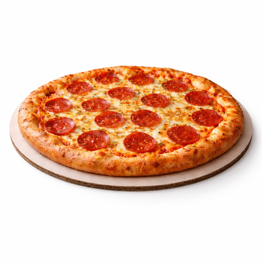 Corrugated Pizza Circle White 10" - 100/Case