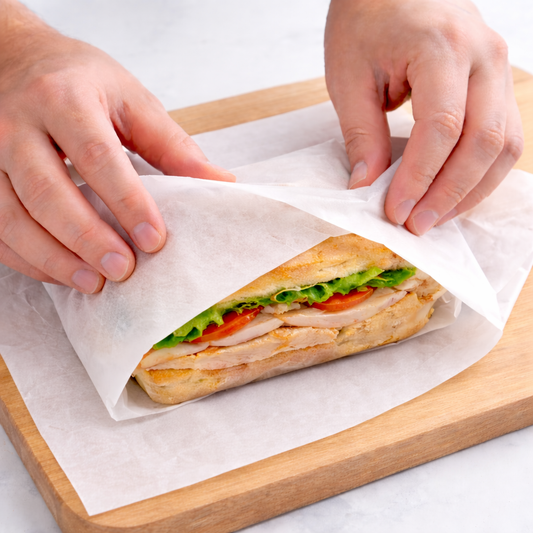 Dry Wax Paper White 15" x 15" - 1000/Case