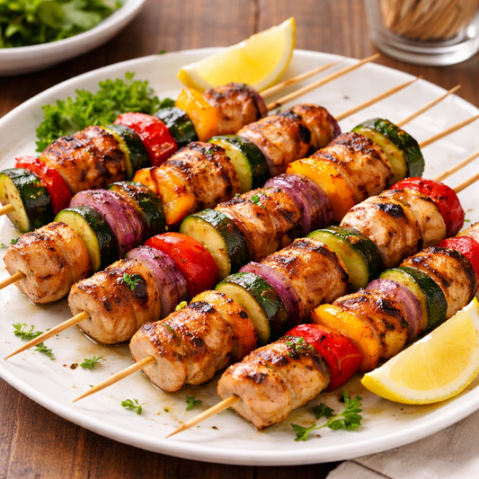 Eco Choice Round Wooden Skewer 8" - 100/Box