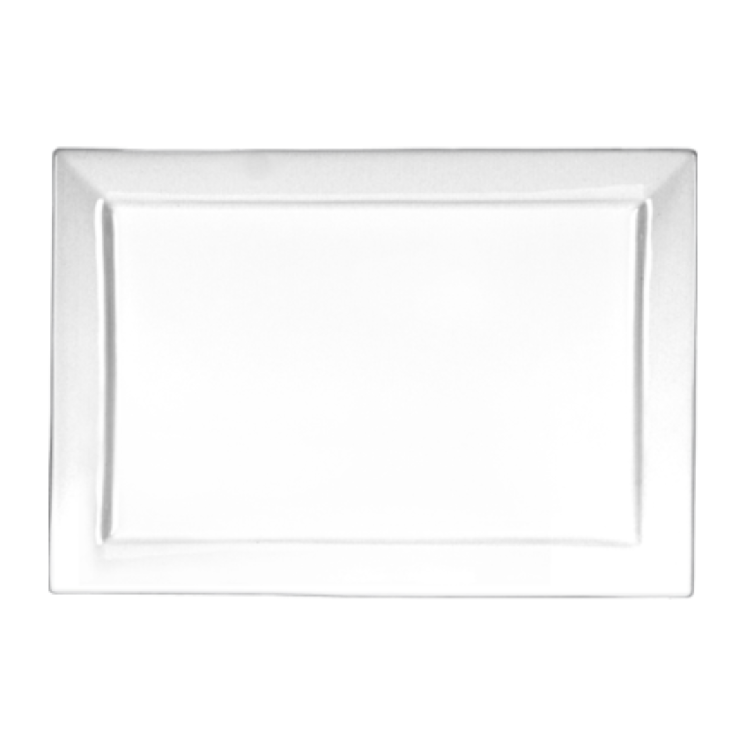 International Tableware EL-26 Elite 12" x 7.87" Rectangular Plate 6/Case