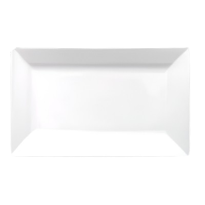 International Tableware Elite™ Platter Rectangular Bright White 12" x 7-7/8" EL-26 - 6/Case