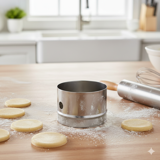 Winco Cookie Cutter Stainless Steel 3" Diameter CC-1