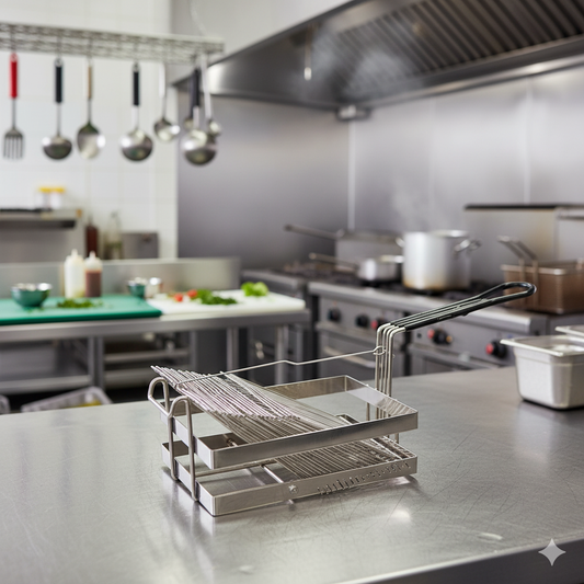 Winco Rectangular Tostada Basket  Holds (18) 6" Shells TB-18