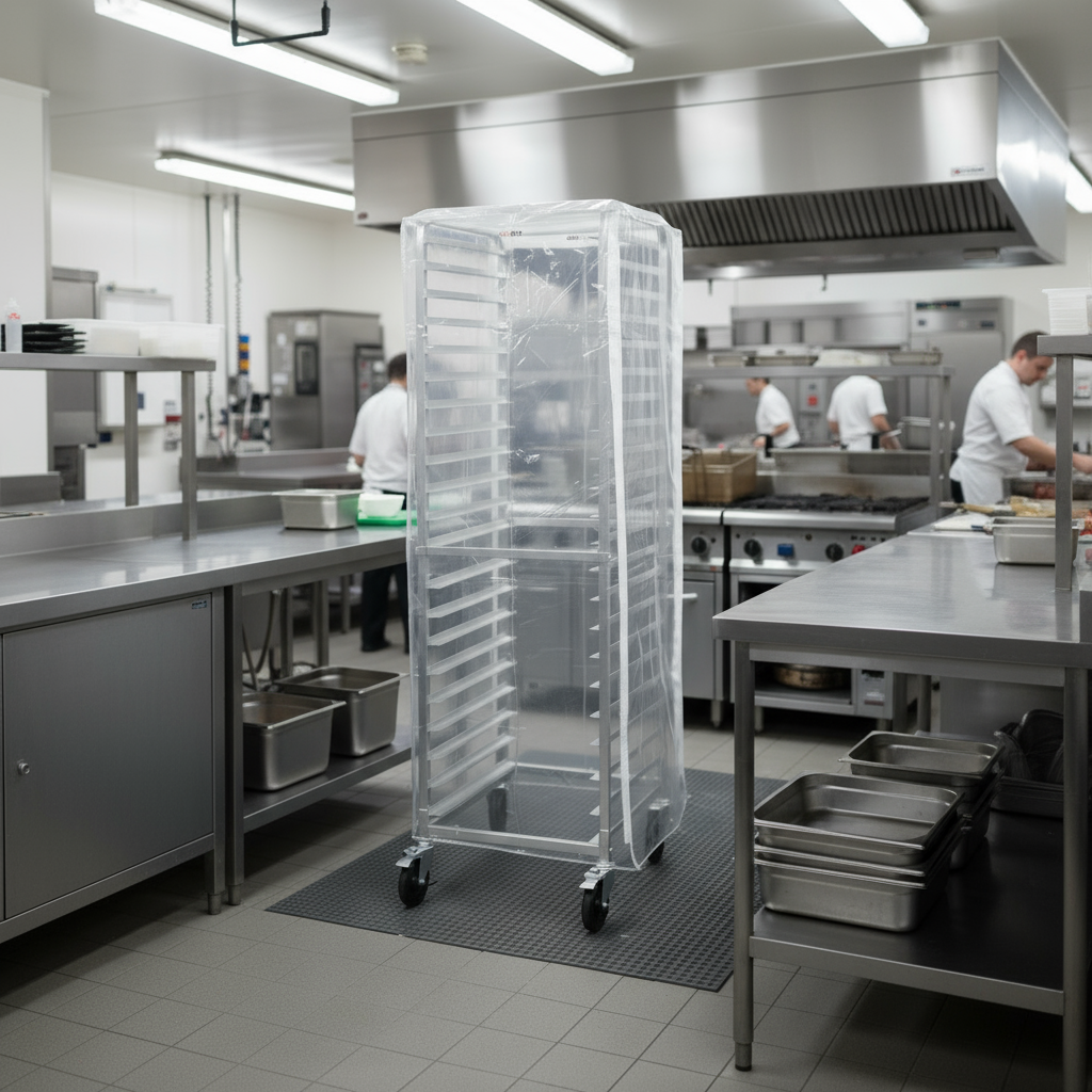 Winco ALRK-20-CV Sheet Pan Rack Cover for (20) & (30) Tiers ALRK-20-CV