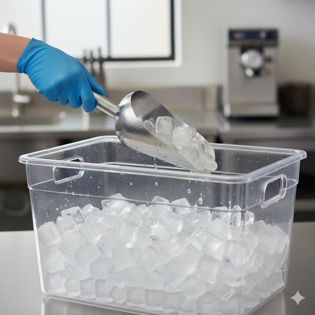 Winco Utility Scoop Stainless Steel 2 Qt. SSC-3