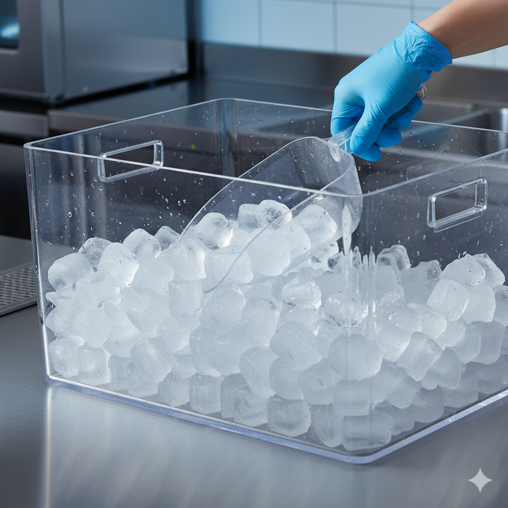 Winco Polycarbonate Scoop 50 oz. NSF PS-50