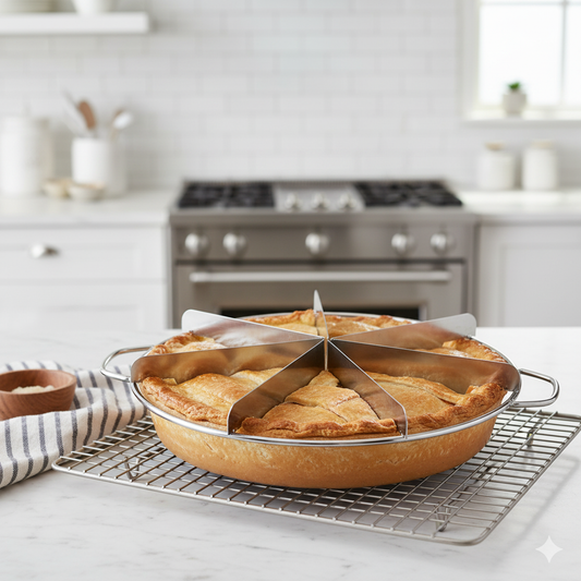 Winco Pie Cutter 8-Cut Stainless Steel SCU-8