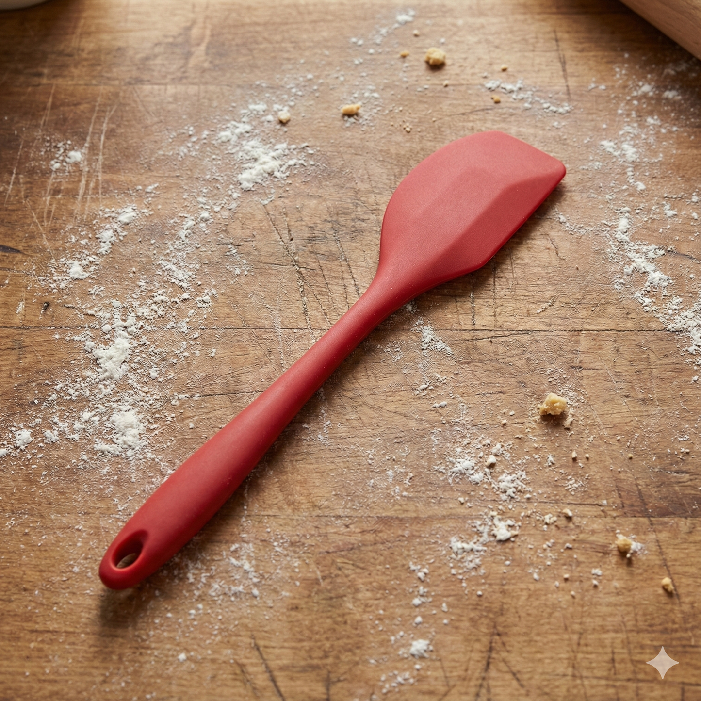 Harold Imports Mrs. Anderson's Baking Silicone Scraper Spatula Red 10" 43638RED