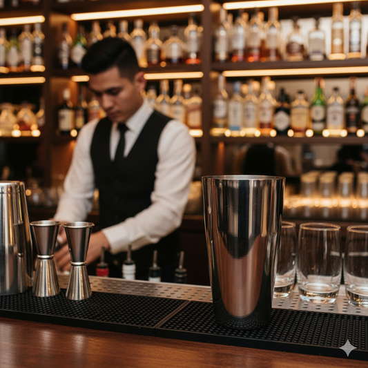 Winco Stainless Steel Bar Shaker 30 oz. BS-30