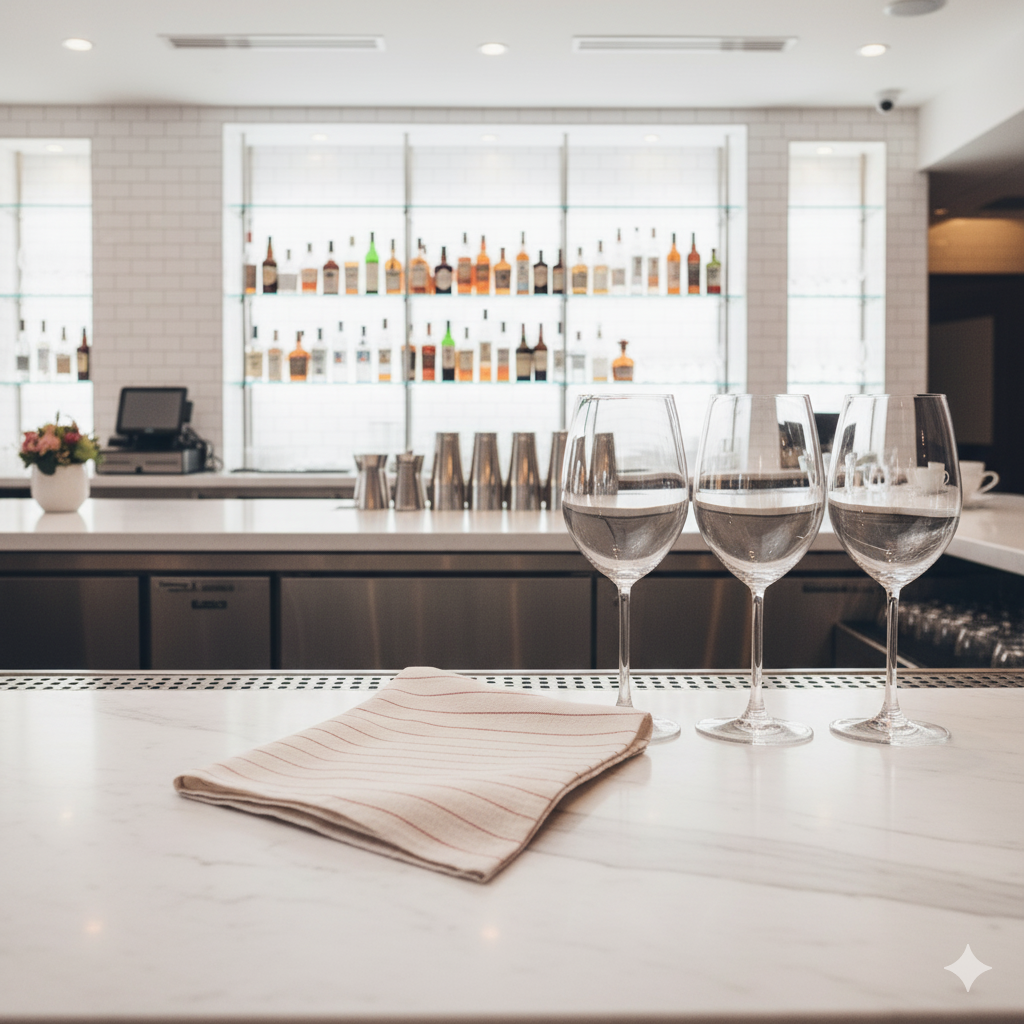 Winco Glass Polishing Towel 16'' x 29" BGPT-21