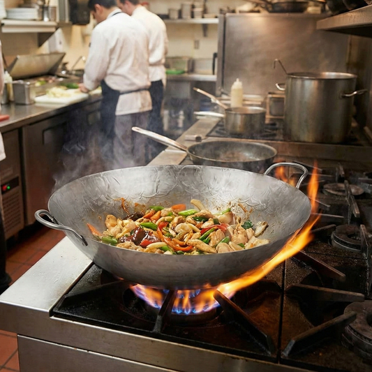 Town Cantonese Wok 24" Diameter Steel 34724