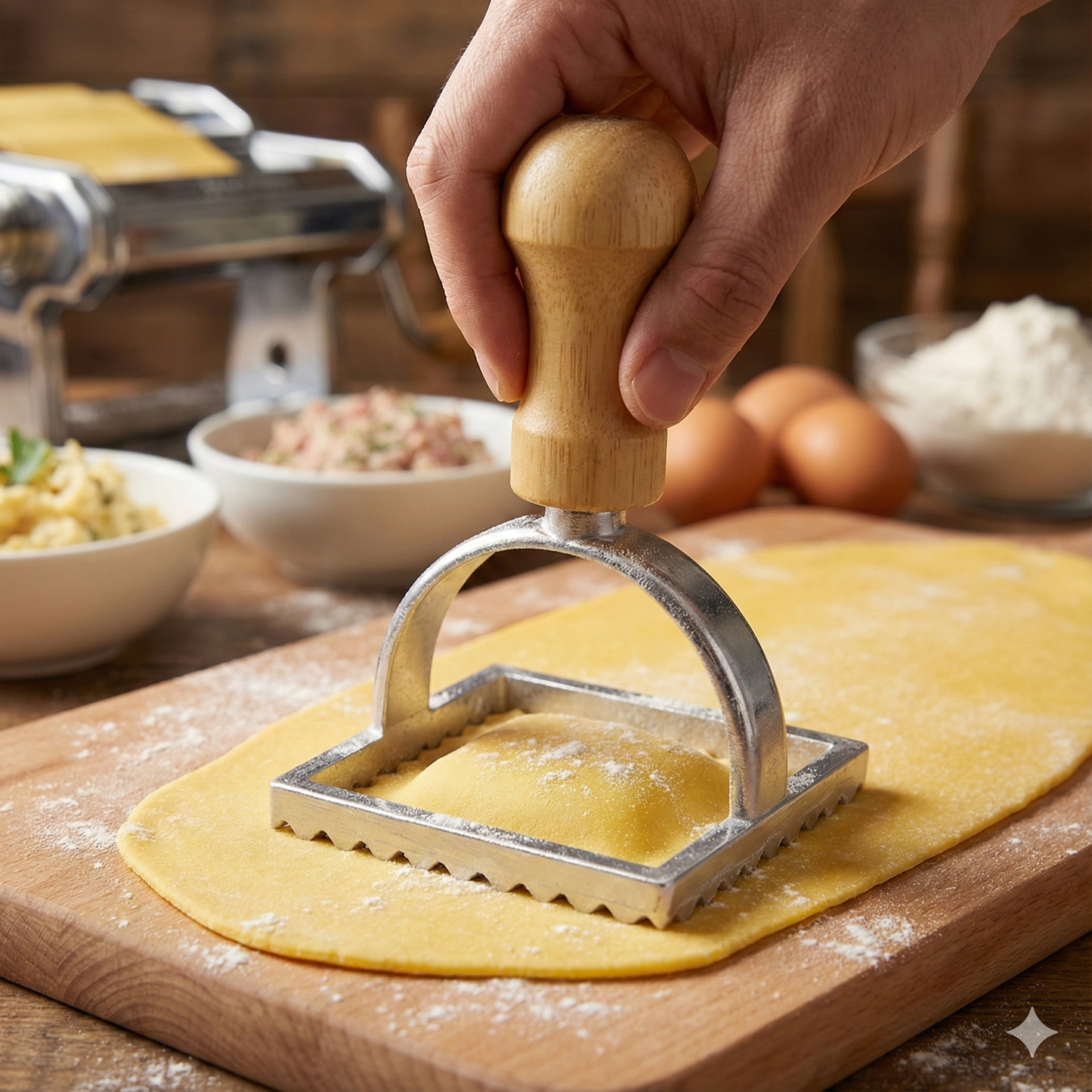 Harold Imports Ravioli Stamp Square 2.75" 43220