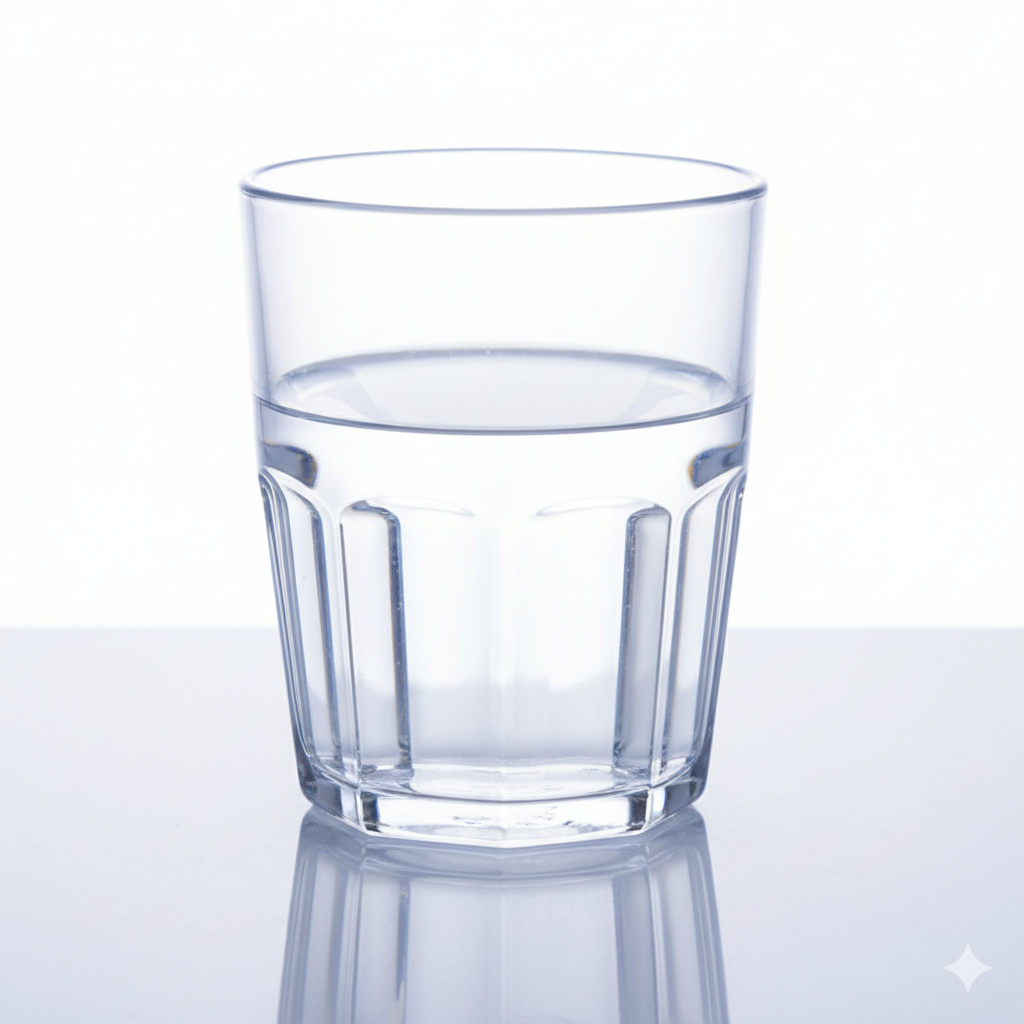 Winco Havana Tumbler Ribbed Plastic 9 oz. PTSN-9 - 12/Pack