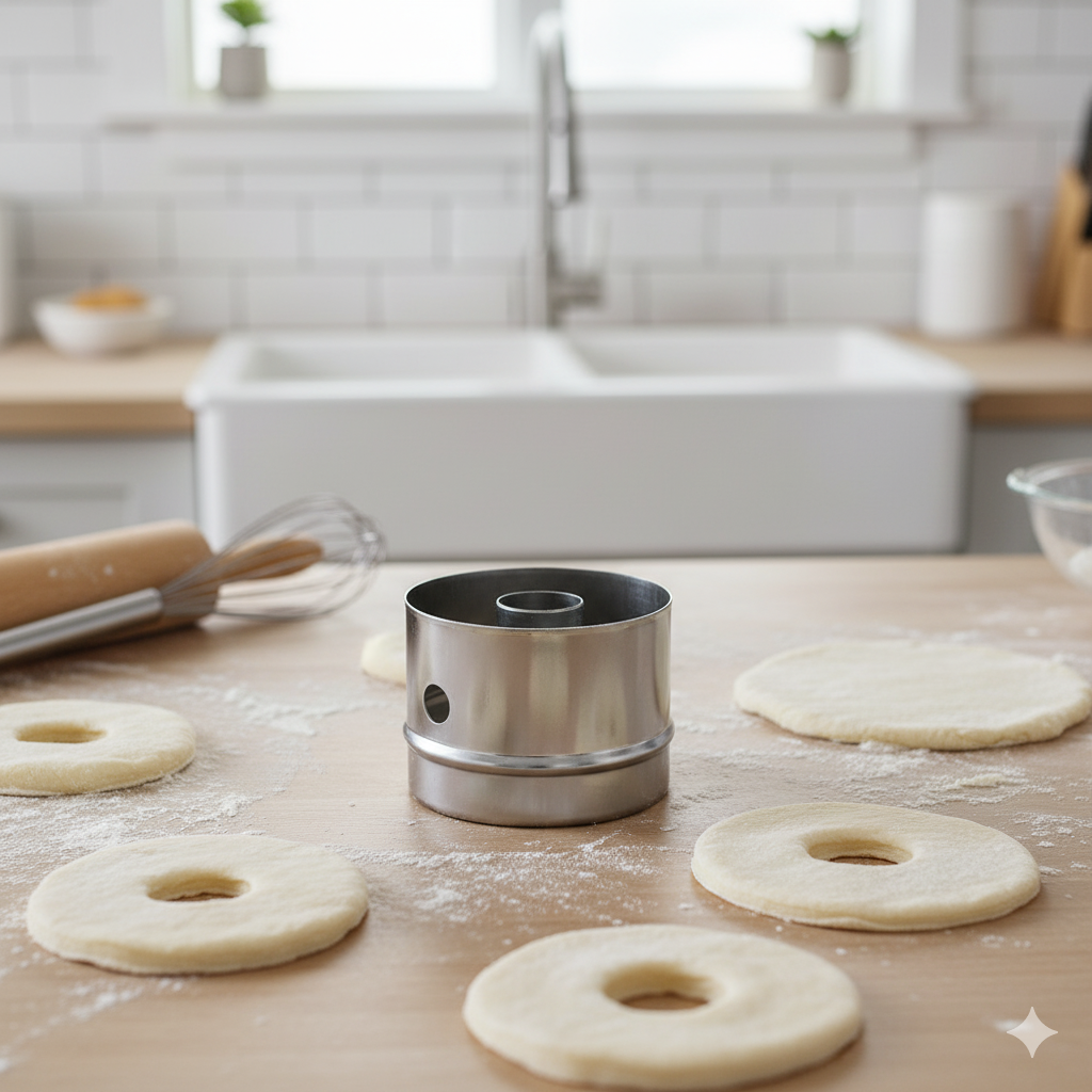 Winco Doughnut Cutter Stainless Steel 3" Diameter CC-2