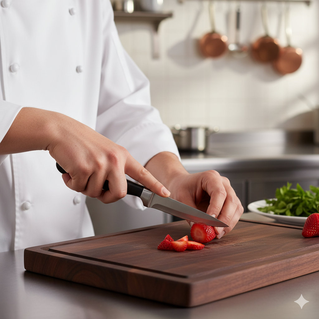 Winco Acero Paring Knife Forged 3.5" Blade KFP-35