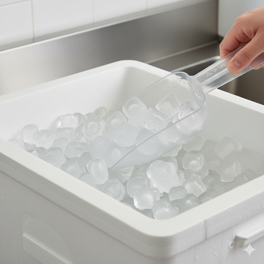 Winco Polycarbonate Scoop 10 oz. NSF PS-10