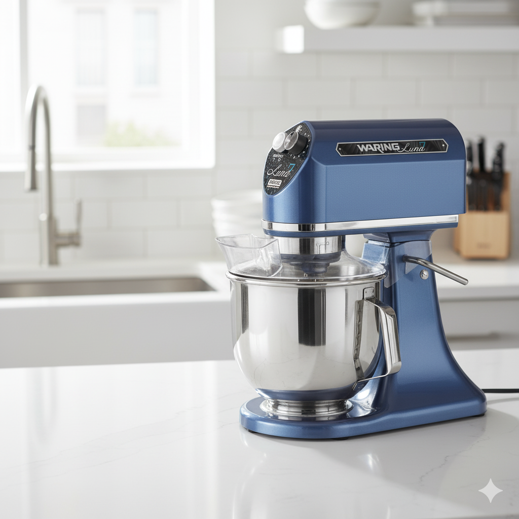 Waring Luna Planetary Countertop Electric Mixer 7 Qt. WSM7L