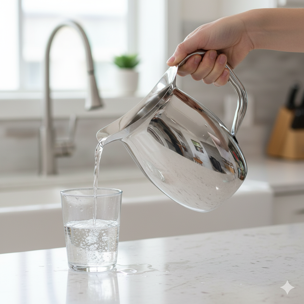 Winco Deluxe Bell Pitcher 2 Qt. WPB-2C