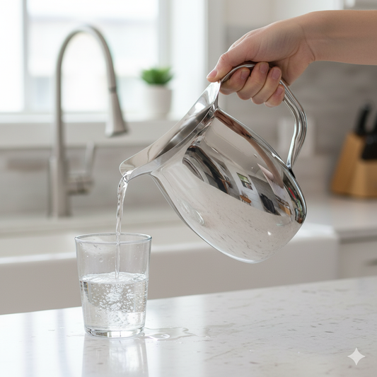 Winco Deluxe Bell Pitcher 2 Qt. WPB-2C