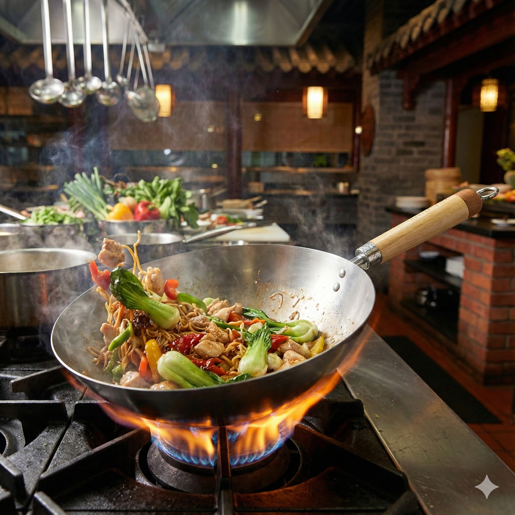 Helen's Asian Kitchen Stir Fry Pan - Thumbnail 2