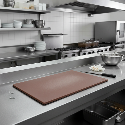 Winco Cutting Board Brown 12"x 18" CBBN-1218