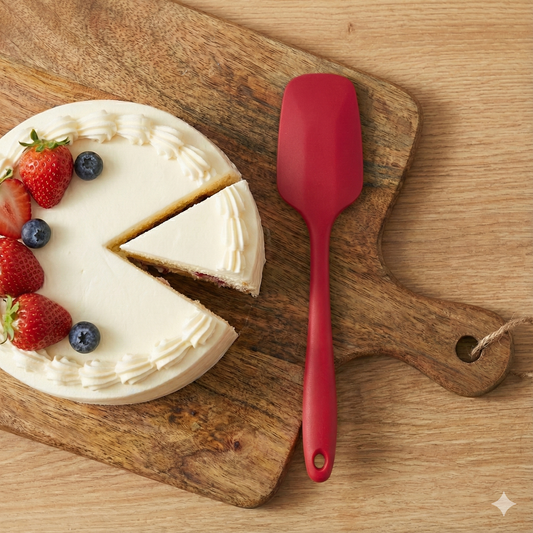 Harold Imports Mrs. Anderson's Silicone Spoon Spatula Red 11" 43639RED